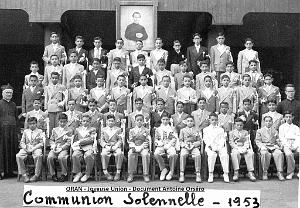 COMMUNIONS ORAN 1953 0 LA JU